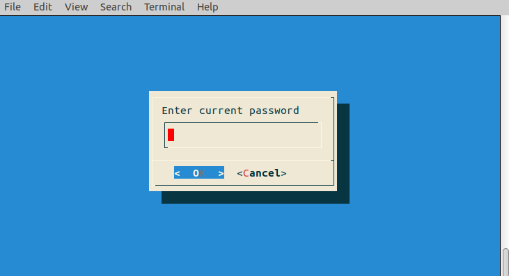 Reset OpenVAS password